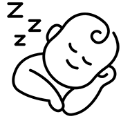 Sleeping icon